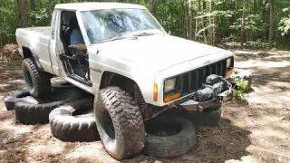 W2W Proving Grounds: Jeep Comanche MJ - 102 to 1 Crawl Ratio Transfer Case Doubler owns obstacles!